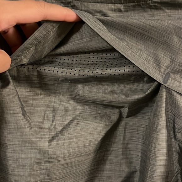 Nike Gray High Collar Lughtweight Jacket Convertible Vest XS - Picture 7 of 16